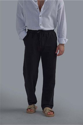 شلوار مشکی مردانه جین OUTFİT MAN - کد 902126515