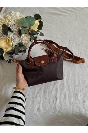کیف دوشی قهوه ای زنانه چرم مصنوعی ELFCO - کد 902128854