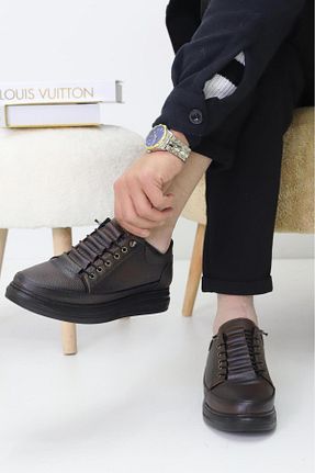 کفش کژوال قهوه ای مردانه چرم مصنوعی SON OF ROCK - کد 902141496
