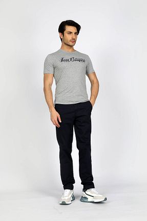 تیشرت طوسی مردانه رگولار Lee Cooper - کد 824074491