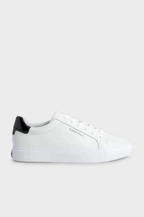 کفش اسنیکر سفید زنانه بند دار Calvin Klein - کد 758143841