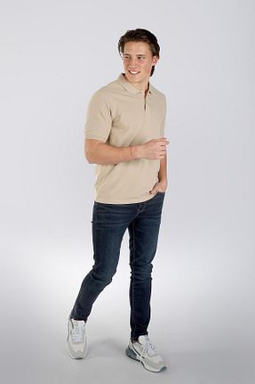تیشرت بژ مردانه رگولار Lee Cooper - کد 817827721