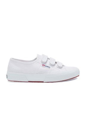 کفش اسنیکر سفید زنانه چسبی Superga - کد 701514556