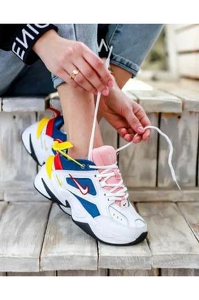 کفش اسنیکر سفید زنانه چرم اصل Nike - کد 902178886
