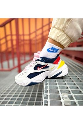 کفش اسنیکر سفید زنانه چرم اصل Nike - کد 902178886
