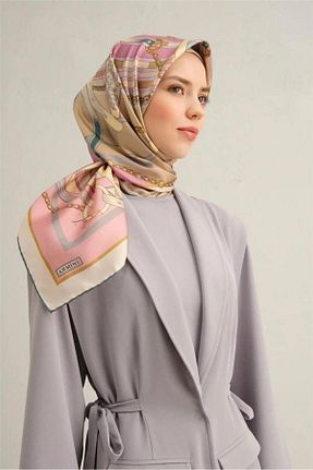 روسری صورتی İpek Tivil Armine - کد 902192149