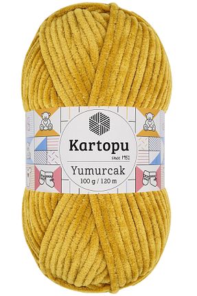 نخ بافندگی زرد Kartopu - کد 76267236