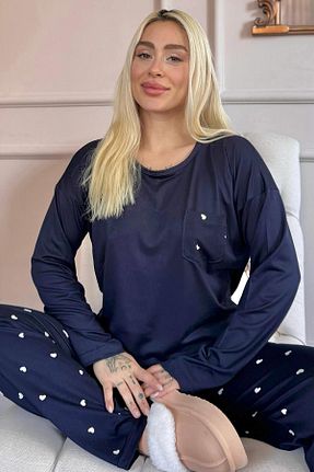 ست لباس راحتی رنگی زنانه ساده Pijamaevi - کد 902192738
