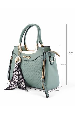 کیف دستی سبز زنانه سایز متوسط ROSECENTERBAZAAR - کد 861235961