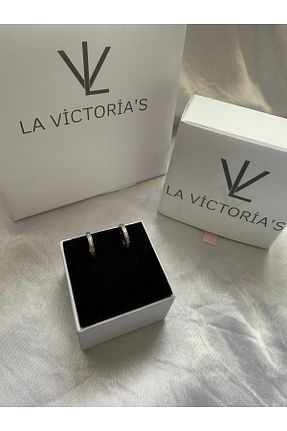گوشواره نقره زنانه 925 عیار la victorias - کد 902204889