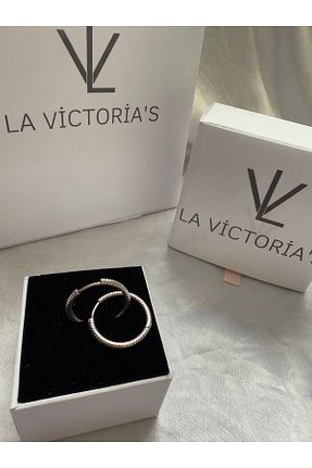 گوشواره نقره زنانه 925 عیار la victorias - کد 902215896