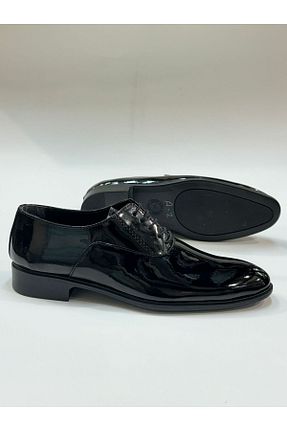 کفش کلاسیک مشکی مردانه چرم لاکی Greyybull Shoes - کد 868922671