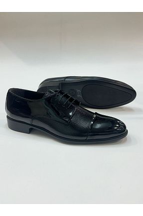 کفش کلاسیک مشکی مردانه چرم لاکی Greyybull Shoes - کد 868924088