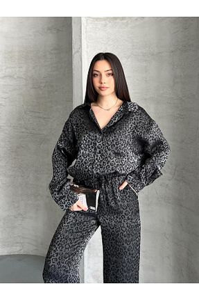 ست بالاتنه و پائین تنه طوسی زنانه mypagebutik - کد 902237040