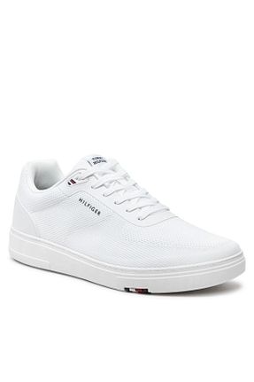 کفش اسنیکر طلائی مردانه بند دار Tommy Hilfiger - کد 833107096
