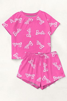 ست لباس راحتی صورتی زنانه Mix PEMBİŞ HOMEWEAR - کد 902253952