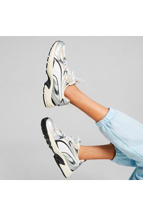 کفش اسنیکر سفید زنانه بند دار Puma - کد 743265944