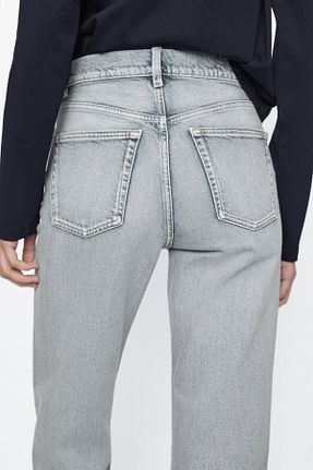 شلوار سرمه ای زنانه پنبه ای Massimo Dutti - کد 901027176