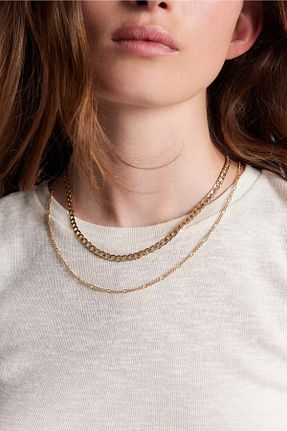گردنبند جواهر طلائی زنانه New Obsessions - کد 897645420
