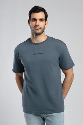 تیشرت سرمه ای مردانه رگولار Lee Cooper - کد 902261140