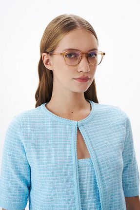 عینک محافظ نور آبی قهوه ای زنانه شیشه EYE OF HORUS - کد 846776491