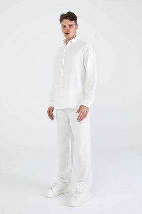 ست بالاتنه و پائین تنه رنگی مردانه بافتنی EGHO - کد 902332341