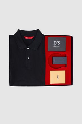 کیف پول مشکی مردانه ابعاد کوچک D