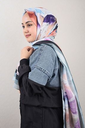 شال رنگی زنانه پنبه ای Quare - کد 902361202