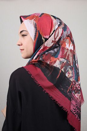 روسری رنگی پنبه ای Bonjela - کد 797625859