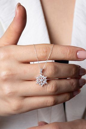 گردنبند نقره زنانه 925 عیار Elika Silver - کد 902360569