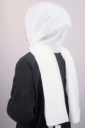 شال رنگی زنانه پنبه ای PİRAMİT - کد 375889432