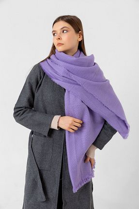شال بنفش زنانه اکریلیک Luminos Butik - کد 769726662