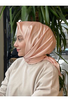 شال صورتی زنانه پلی استر Sima - کد 735200186
