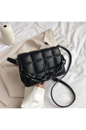 کیف دوشی مشکی زنانه چرم مصنوعی RSP - کد 902431875