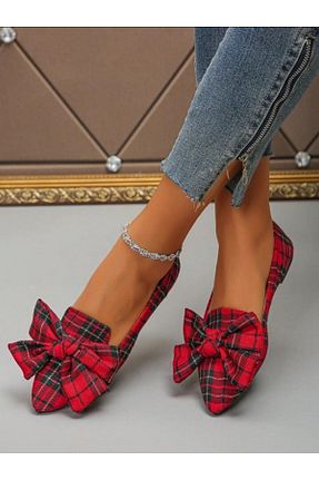 بابت قرمز زنانه جیر trendyes - کد 903866266
