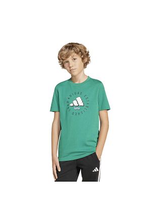 تیشرت سبز بچه گانه رگولار adidas - کد 901633261