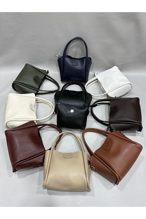 کیف دوشی سفید زنانه چرم مصنوعی Store - کد 902471659
