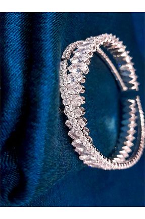 دستبند استیل (فولاد) طوسی زنانه استیل (فولاد) fiore fashion - کد 902478465