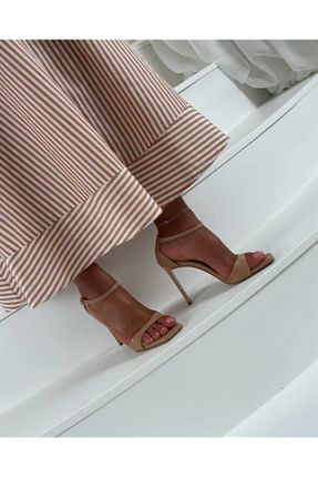 کفش پاشنه بلند کلاسیک رنگی زنانه چرم مصنوعی Naz Genç Ayakkabı - کد 902478641