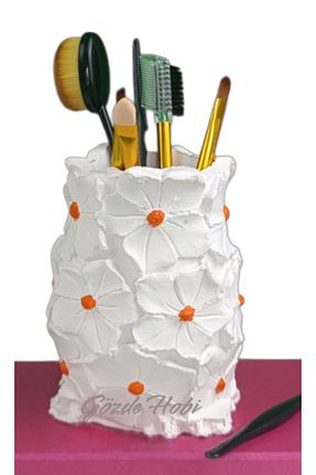 نظم دهنده جواهرات و آرایش سفید سرامیک gözde hobi - کد 900028635