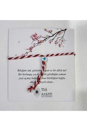 دستبند جواهر آبی زنانه منجق Taş Sanatı Doğaltaş - کد 901628939