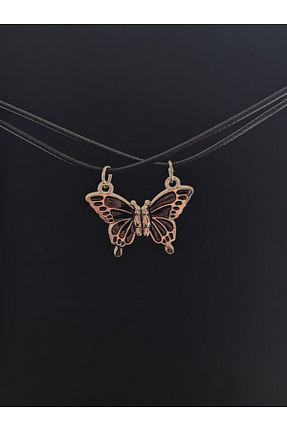 گردنبند جواهر رنگی زنانه روکش نقره GOSSİP TEAM - کد 903970945