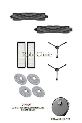 اکسسوری جاروبرقی مشکی Roboclinic - کد 902562554