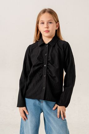 پیراهن مشکی بچه گانه رگولار GİYİCEM TEKSTİL - کد 903974233
