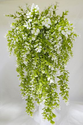 گل خشک و مصنوعی سفید MD Aspiz Flowers - کد 902533880