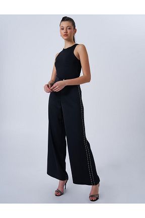 شلوار حجاب مشکی زنانه بافتنی Kayra - کد 902582955