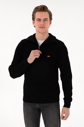 پلیور مشکی مردانه ساده U.S. Polo Assn. - کد 902615472