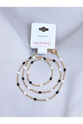 گردنبند استیل ( فولاد ) صورتی استیل (فولاد) XUPING JEWELRY - کد 902664803
