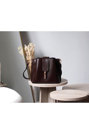 کیف دوشی قهوه ای زنانه چرم مصنوعی MODA - کد 902673783