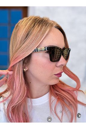 عینک آفتابی نباتی زنانه UV400 Rachel Paris - کد 821648374